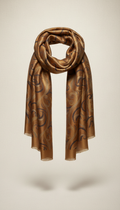 Antique bronze limited edition scarf